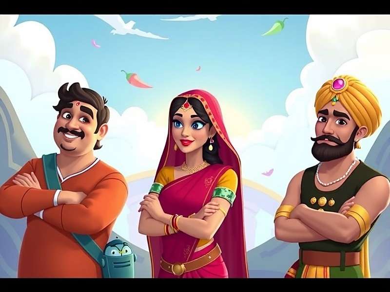 Beloved Characters of Pepper Quest Supreme Main characters of Pepper Quest Supreme including Chhotu, Radha Bhabhi, and Mirchi Maharaj